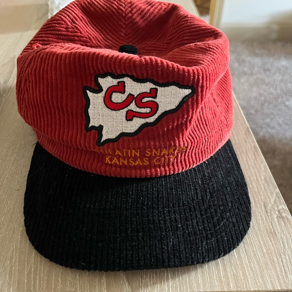 Chiefs corduroy hat